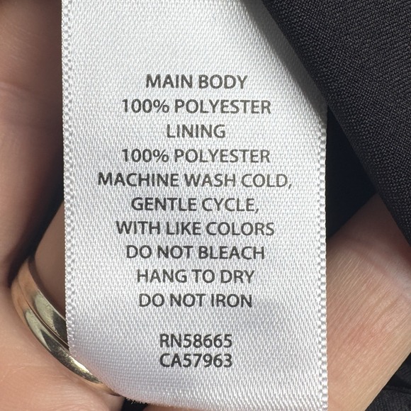 OPEN EDIT Jacquard Tie Shoulder Romper in Black NWT Women's Size Medium - Picture 7 of 7